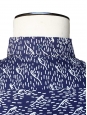 Chemise WAVE en coton bleu imprimé vagues blanches NEUVE Px boutique 89€ Taille S 