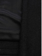 Black cashmere wool men's peacoat Retail price €1790 Size 50