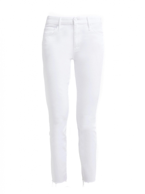 Jean blanc slim fit Looker ankle fray sweet talk me Prix boutique 290€ Taille L (30)