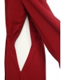 Robe manches longues légère rouge carmin Px boutique 695€ Taille 36
