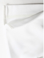 Pull sweat col rond en coton blanc NEUF Prix boutique $398 Taille L