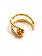 Bracelet manchette Cate en laiton doré Prix boutique 320€