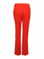 Pantalon tailleur en crêpe rouge vif Prix boutique 229€ Taille 34