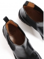 Bottines boots plates GENIE en cuir noir Prix boutique 610€ Taille 37,5 / 38