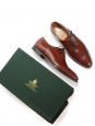 HATTON Brown Bracken Burnished calf leather Oxford shoes Retail price €525 Size UK 7.5 / FR 14