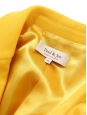 Veste blazer double boutonnière jaune vif Prix boutique 630€ Taille 36/38
