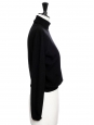 Black cashmere wool turtleneck sweater Retail price €550 Size 36