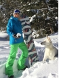 8K Regular apple green technical ski snowboard women's pants Retail price €150 Size M