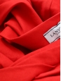 Robe shantung courte dos nu avec noeud rouge vif Prix boutique 1860€ Taille 38