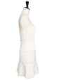 White lace strapless dress Retail price 2600€ Size 36