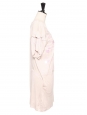 Spring summer 2008 light pink silk and cotton short dress Retail price €1200 Size S 