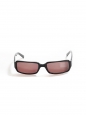 Black thin rectangular sunglasses Retail price €300
