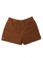 Caramel brown linen shorts Retail price €300 Size M/L