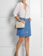 Jupe à boutons en jean bleu moyen Prix boutique 345€ Taille 36