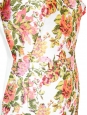 Robe RIDLEY imprimé Garden floral rose, vert, jaune, blanc Px boutique 775€ Taille 38 