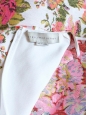 Robe RIDLEY imprimé Garden floral rose, vert, jaune, blanc Px boutique 775€ Taille 38 