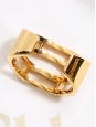 BIANCA Golden brass cuff bracelet Retail price €420 Size S