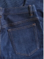 Jean moulant bleu medium slim fit taille haute cropped Prix boutique 160€ Taille 27