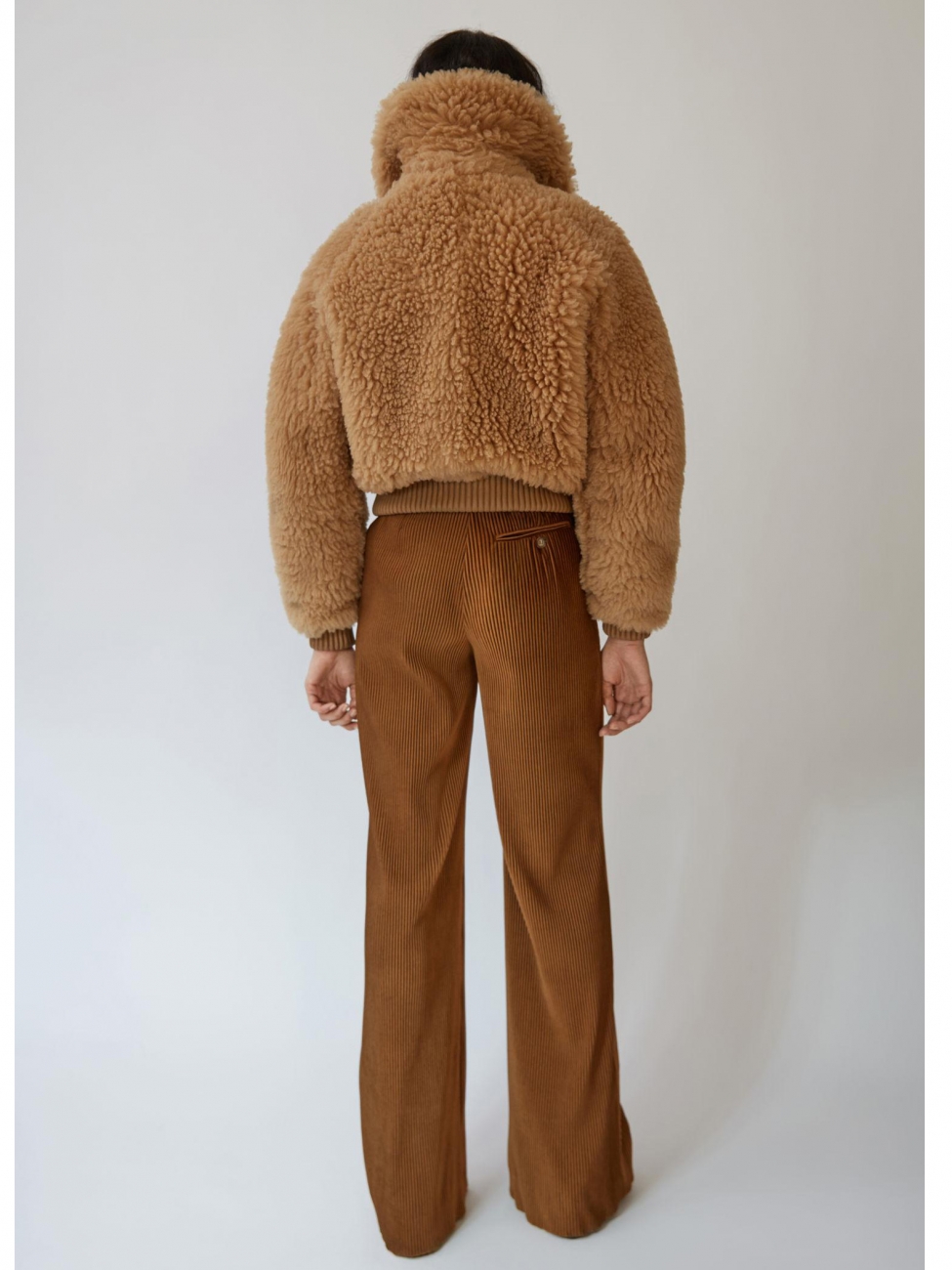 acne teddy bear jacket