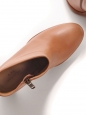 APC PARIS Bottines boots Chic à talon en cuir marron NEUVES Px boutique 360€ Taille 40