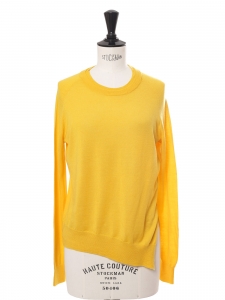 Sunflower yellow wool, silk and cashmere sweater RRP €390 Size 36