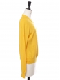 Sunflower yellow wool, silk and cashmere sweater RRP €390 Size 36