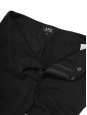 Pantalon MEGEVE fuselé tissé noir Prix boutique 265€ Taille S