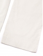 Cream white corduroy flared pants Retail price €350 Size 36