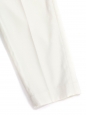 Cream white cotton chino pants Retail price €120 Size XS