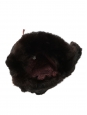 Chapeau chapka en fourrure brun noir Taille S / 56