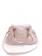 PARATY light pink leather medium shoulder bag Retail price €1450