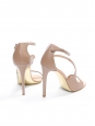 Nude eco-friendly faux leather heeled sandals Retail price €660 Size 39.5