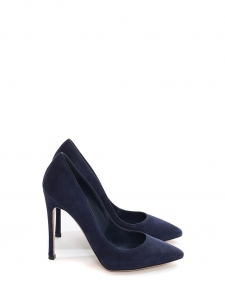 Escarpins Gianvito Rossi Bleu Vernis - Taille 40.5 (US 10.5) - Neuf Avec Boîte D'origine