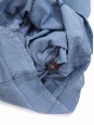 Robe manches courtes col rond en jean bleu clair Prix boutique 300€ Taille 36