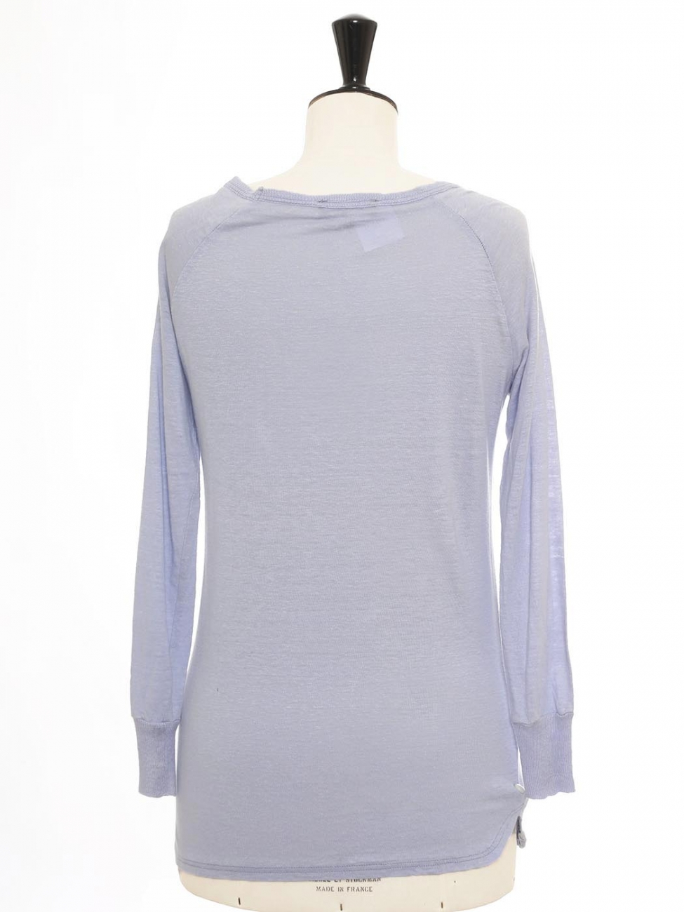Top Bordeaux Isabel Marant 100% Lin - Taille M, Manches Longues, Occasion Très Bon état