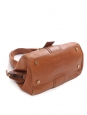 Camel brown and gold brass ELLA Doctor's handbag Fall 2004 Retail price $1100