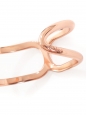 MARCIE pink gold brass cuff bracelet Retail price €260
