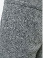 Pantalon à pli évasé JOSH en laine grise Prix boutique 550€ Taille 36