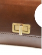 LOUISE Brown leather cross body bag Retail price €1450