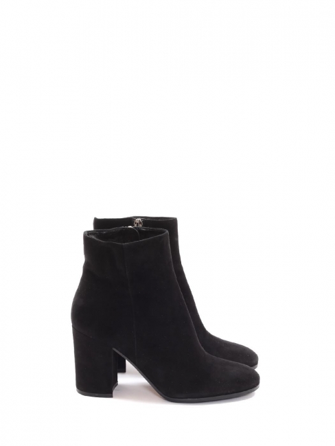 MARGAUX 65 black suede leather ankle boots Retail price €790 Size 37