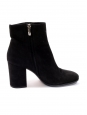MARGAUX 65 black suede leather ankle boots Retail price €790 Size 36.5