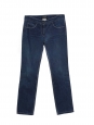 Dark blue denim Straight leg jeans Retail price €700 Size 36