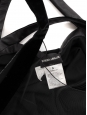Robe de cocktail en tulle, velours et jersey noir Prix boutique 2500€ Taille S