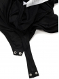 Black stretch-jersey bodysuit NEW Retail price €145 Size XS / C cup