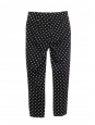 Black and white polka dot print leggings Size 36