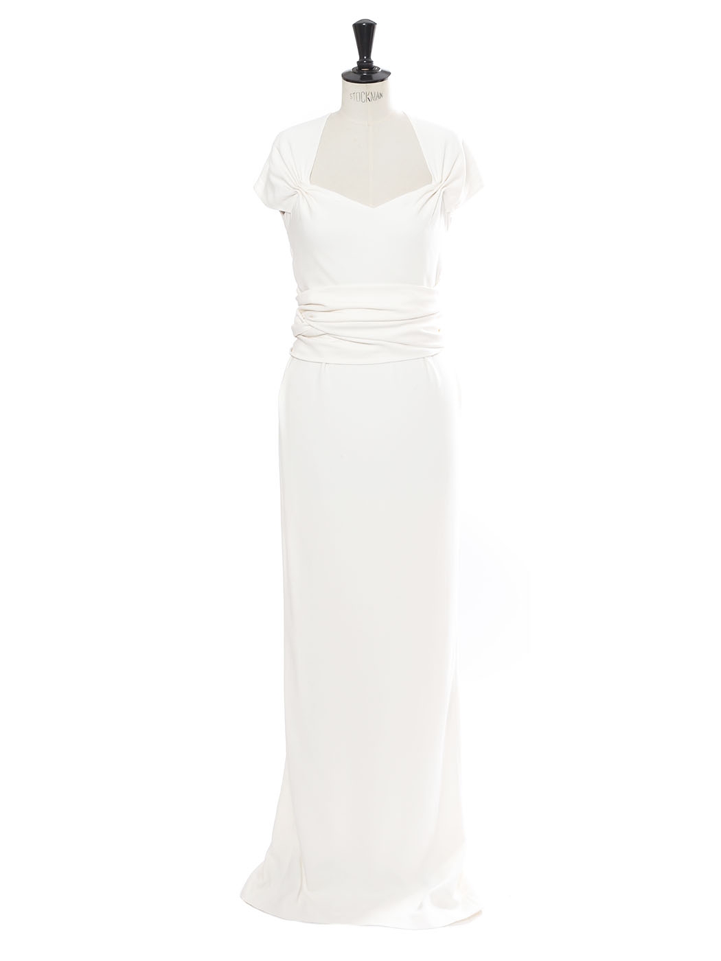 Housse longue vinyle robe de mariée blanc - Tenpac