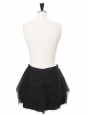 Mini jupe ballerine en tulle noir Prix boutique 475€ Taille 36