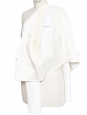 BOSS HUGO BOSS Veste blazer boléro en jersey blanc ivoire NEUF Prix boutique 300€ Taille 36