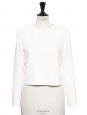 Veste courte boléro blanc ivoire Prix boutique 400€ Taille 38