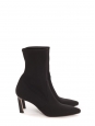 STUART 75 BOOTIE Black stretch pointy toe ankle boots Retail price €595 Size 41